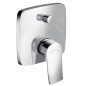 Hansgrohe Metris New - Mitigeur de baignoire encastré, chrome 31451000