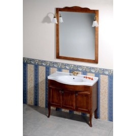 RETRO Miroir en cadre en bois 890x1150mm, hêtre