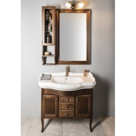 RETRO Miroir en cadre en bois 700x1150mm, hêtre