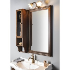 RETRO Miroir en cadre en bois 700x1150mm, hêtre