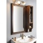 RETRO À côté de l'unité de stockage Miroir 25x115x20cm, droit / hêtre