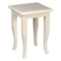 Tabouret RETRO 33x45x33cm, vieux blanc