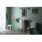 Tabouret RETRO 33x45x33cm, vieux blanc