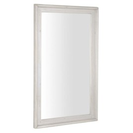 RETRO Miroir en cadre en bois 700x1150mm, vieux blanc