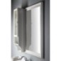 RETRO Miroir en cadre en bois 700x1150mm, vieux blanc