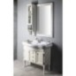 RETRO Miroir en cadre en bois 700x1150mm, vieux blanc