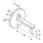 Kludi Zenta - Mitigeur de lavabo électronique encastré, chrome 3850105