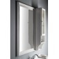 RETRO À côté de l'unité de stockage Miroir 25x115x20cm, vieux blanc