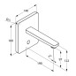 Kludi Zenta - Mitigeur de lavabo électronique encastré, chrome 3850205