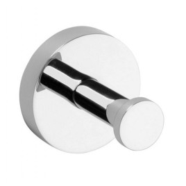 X-ROUND Crochet droit, chrome