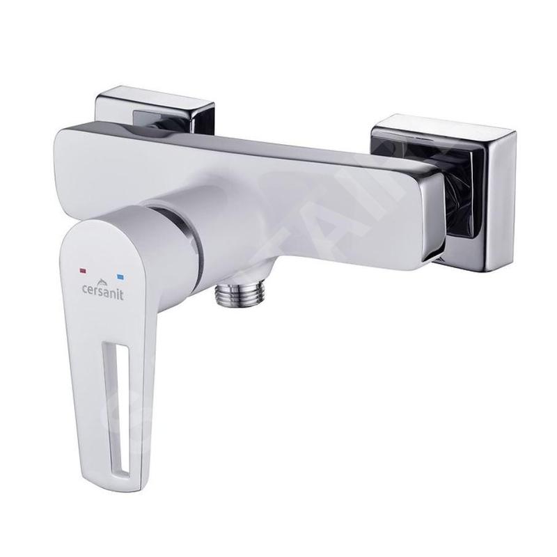 Cersanit Mille - Mitigeur de douche, blanc/chrome S951-033