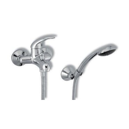 Novaservis Metalia 55 - Robinetterie de baignoire avec accessoires, chrome 55024,0