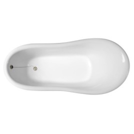 BRIXTON Bain libre 174x83x81cm, blanc