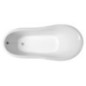 BRIXTON Bain libre 174x83x81cm, blanc
