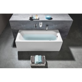 LAURA Bain rectangulaire 160x70x39cm, Blanc