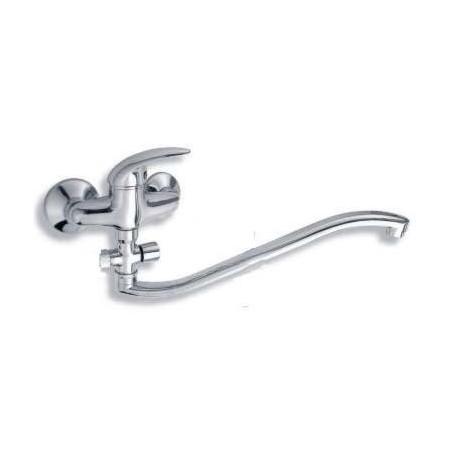 Novaservis Metalia 55 - Mélangeur bain mural sans accessoires 100 mm, chromé 55033/1,0