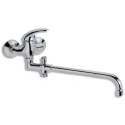 Novaservis Metalia 55 - Mélangeur bain mural sans accessoires 100 mm, chromé 55037/1,0
