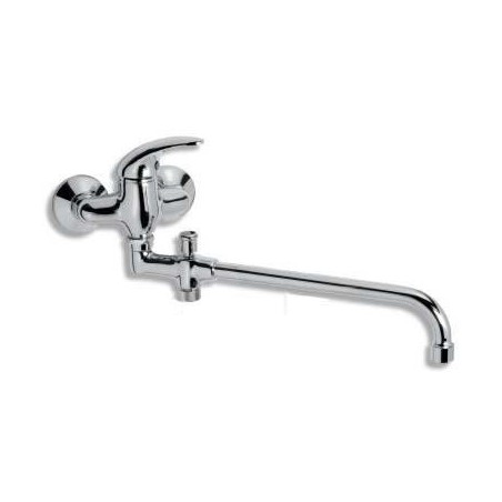 Novaservis Metalia 55 - Mélangeur bain mural sans accessoires 100 mm, chromé 55037/1,0