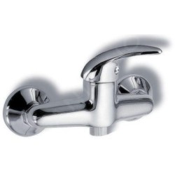 Novaservis Metalia 55 - Robinet de douche murale sans accessoires 100 mm, chrome 55064/1,0