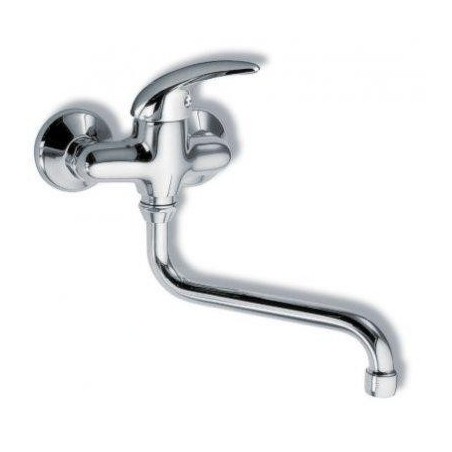 Novaservis Metalia 55 - Mélangeur lavabo mural 100 mm, chromé 55074/T,0