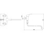 Novaservis Titania Iris - Mitigeur de lavabo sans douche 150 mm, chrome 92071/1,0