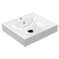 CENTO Ceramic Washbasin 50x45cm, blanc