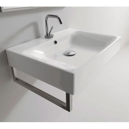 CENTO Ceramic Washbasin 60x45cm, blanc
