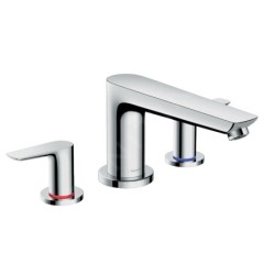 Hansgrohe Talis E - Mitigeur de baignoire à 3 trous, chrome 71747000