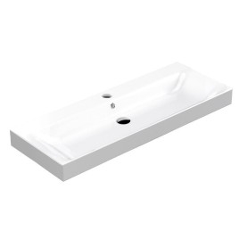 CENTO Lave-vaisselle en céramique 120x45cm, blanc