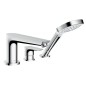 Hansgrohe Talis E - Mitigeur de baignoire à 3 trous, chrome 71730000