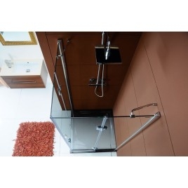LEGRO Vitrine carrée 900x900mm, verre clair