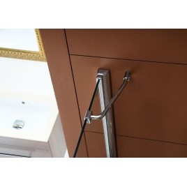 LEGRO Vitrine carrée 900x900mm, verre clair