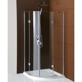 LEGRO Porte sans cadre Quadrant 900x900mm, verre clair