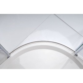 LEGRO Porte sans cadre Quadrant 900x900mm, verre clair