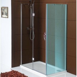 LEGRO Porte de douche 900mm, verre clair