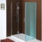 LEGRO Porte de douche 1000mm, verre clair
