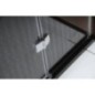 LEGRO Porte douche 1200mm, verre clair
