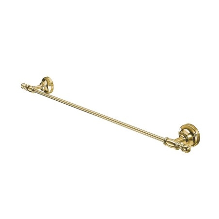 PERLA Porte serviette 645x78mm, or