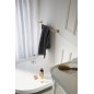 PERLA Porte serviette 645x78mm, or