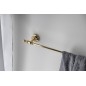 PERLA Porte serviette 645x78mm, or