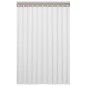 UNI Rideau de douche 120x200cm, vinyle/blanc