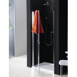 ONE Porte de douche d'Alcove 1000 mm, verre clair