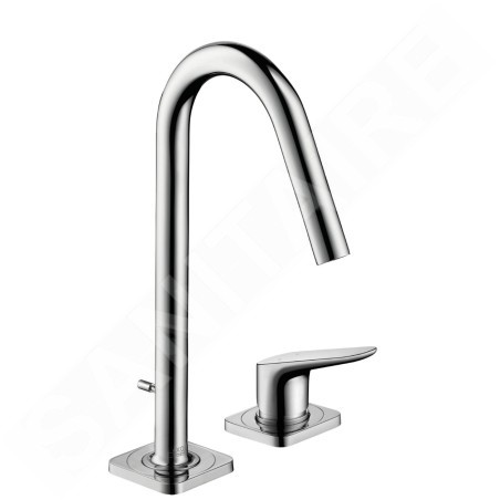 Axor Citterio M - Mitigeur de lavabo 160, installation à 2 trous, chrome 34132000