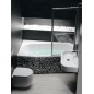 ASTRA WR Bain asymétrique 165x90x48cm, Blanc ASTRA WR Bain asymétrique 165x90x48cm, Blanc