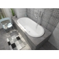 ASTRA O Bain ovale 165x75x48cm, Blanc ASTRA O Bain ovale 165x75x48cm, Blanc