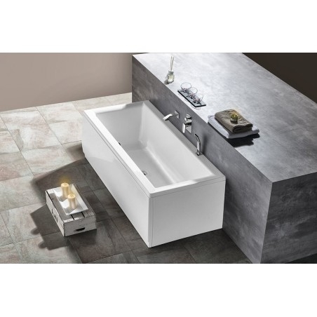CLEO Bain rectangulaire 150x75x48cm, Blanc