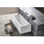 CLEO Bain rectangulaire 150x75x48cm, Blanc CLEO Bain rectangulaire 150x75x48cm, Blanc