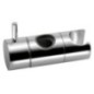 Diapositive de remplacement pour barre de douche 20mm, laiton/chrome