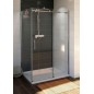 DRAGON Porte douche 1200mm, verre clair
