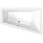 TRIANGL R Bain asymétrique 180x120x50cm, Blanc TRIANGL R Bain asymétrique 180x120x50cm, Blanc
